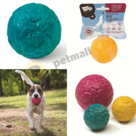 Скачаща топка за кучета с меко ядро от пяна, водоустойчива интерактивна играчка 6 см Zogoflex 